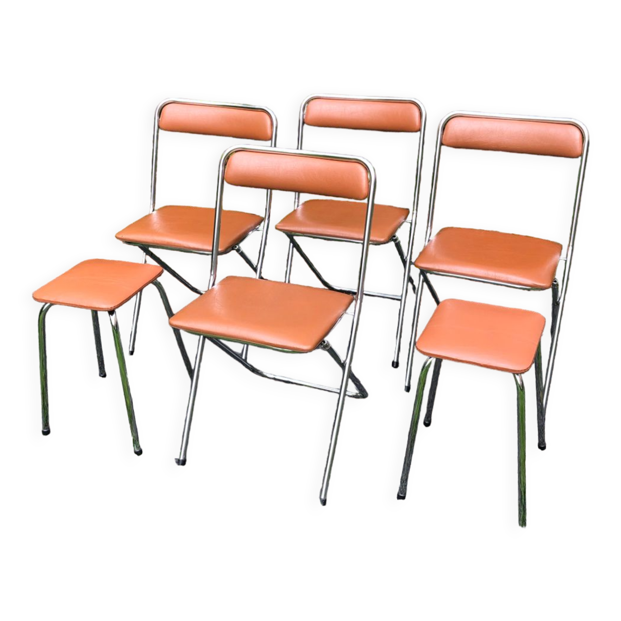 Soudexvinyl chairs and stools