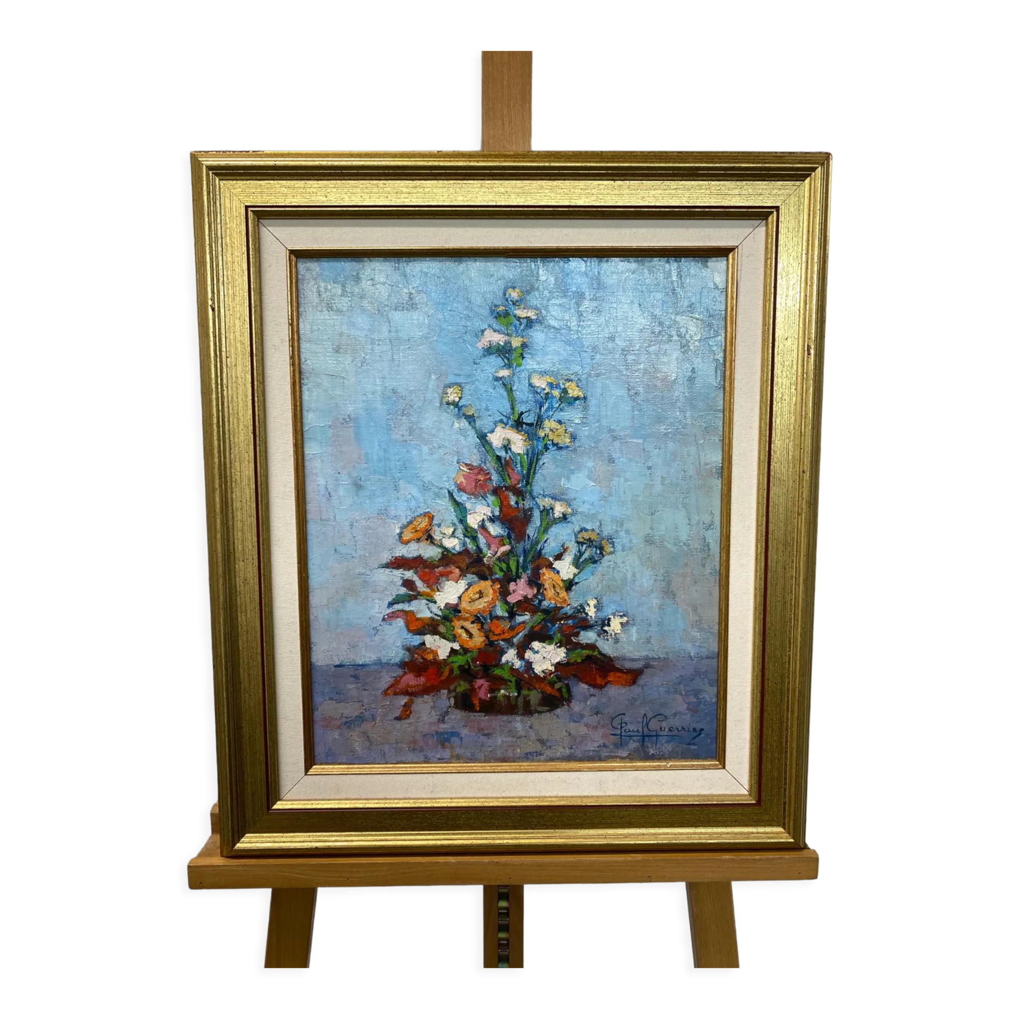 Still life years dated and signed Paul Guerrier