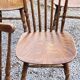 Set de 6 chaises de bistrot Baumann vintage des années 60