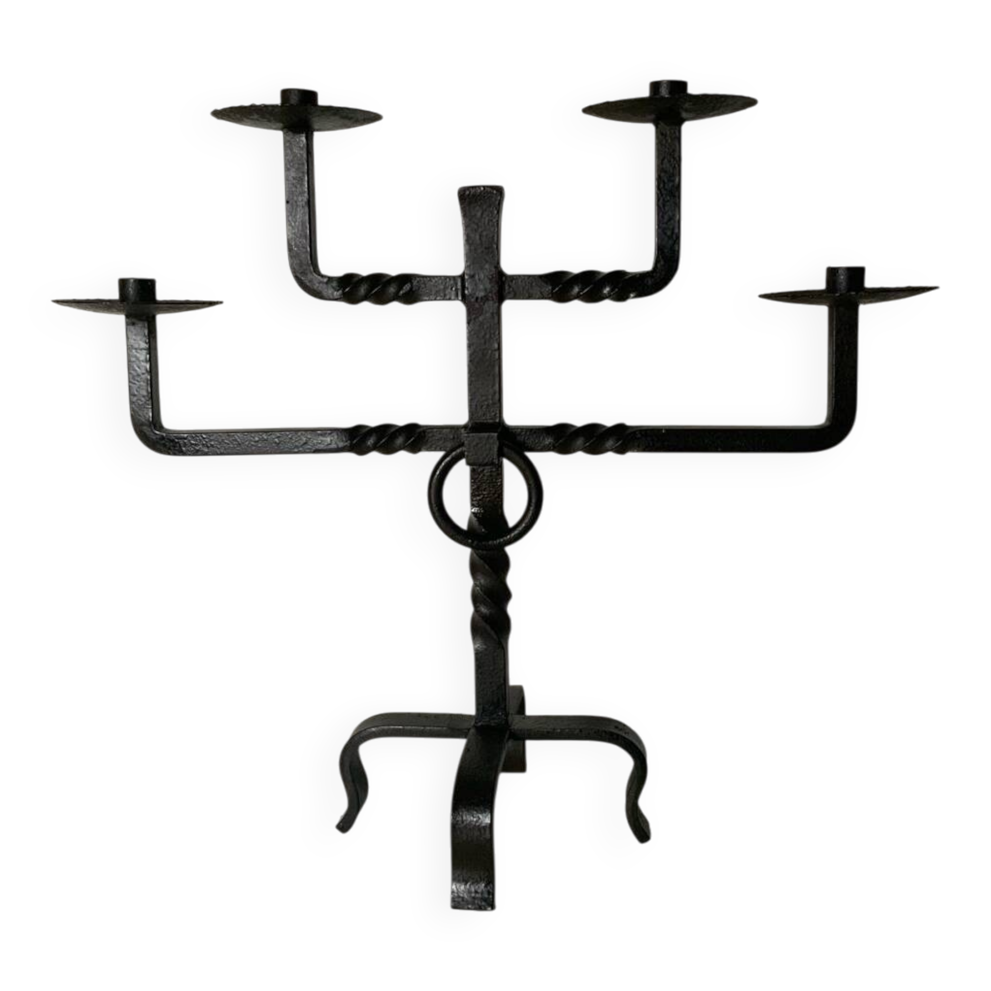 Brutalist chandelier