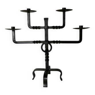 Brutalist chandelier