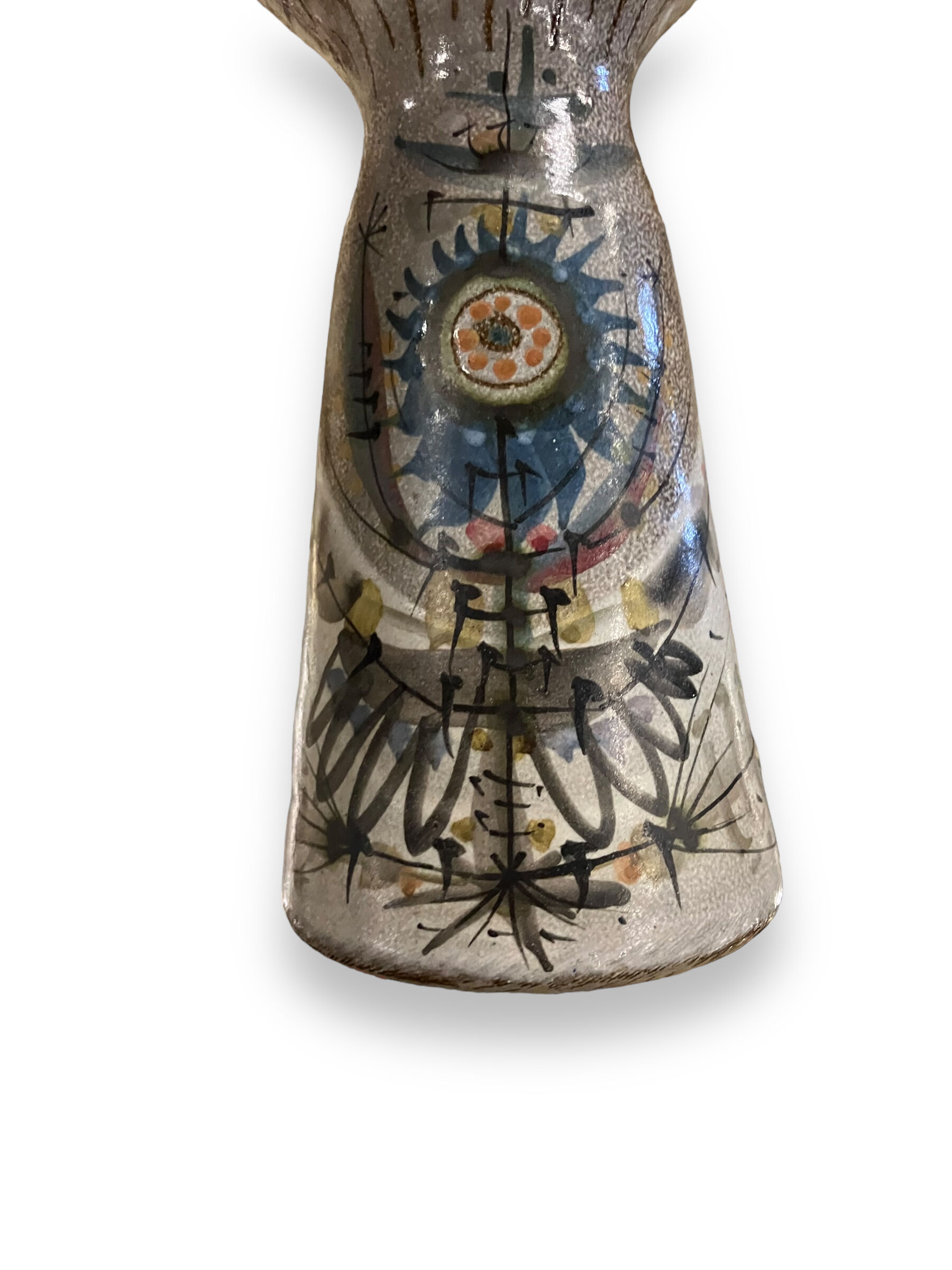 Stoneware vase by andré l'helguen for keraluc
