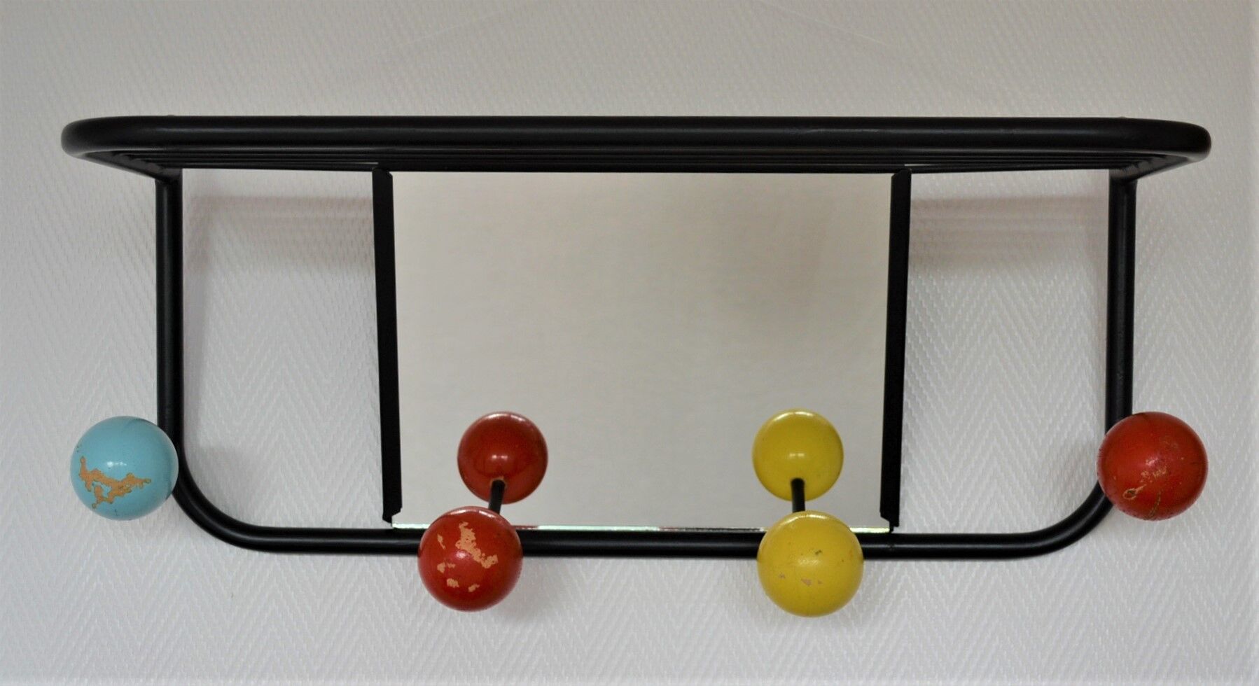 Wall mirror coat door from the 60s 70s