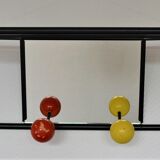 Wall mirror coat door from the 60s 70s