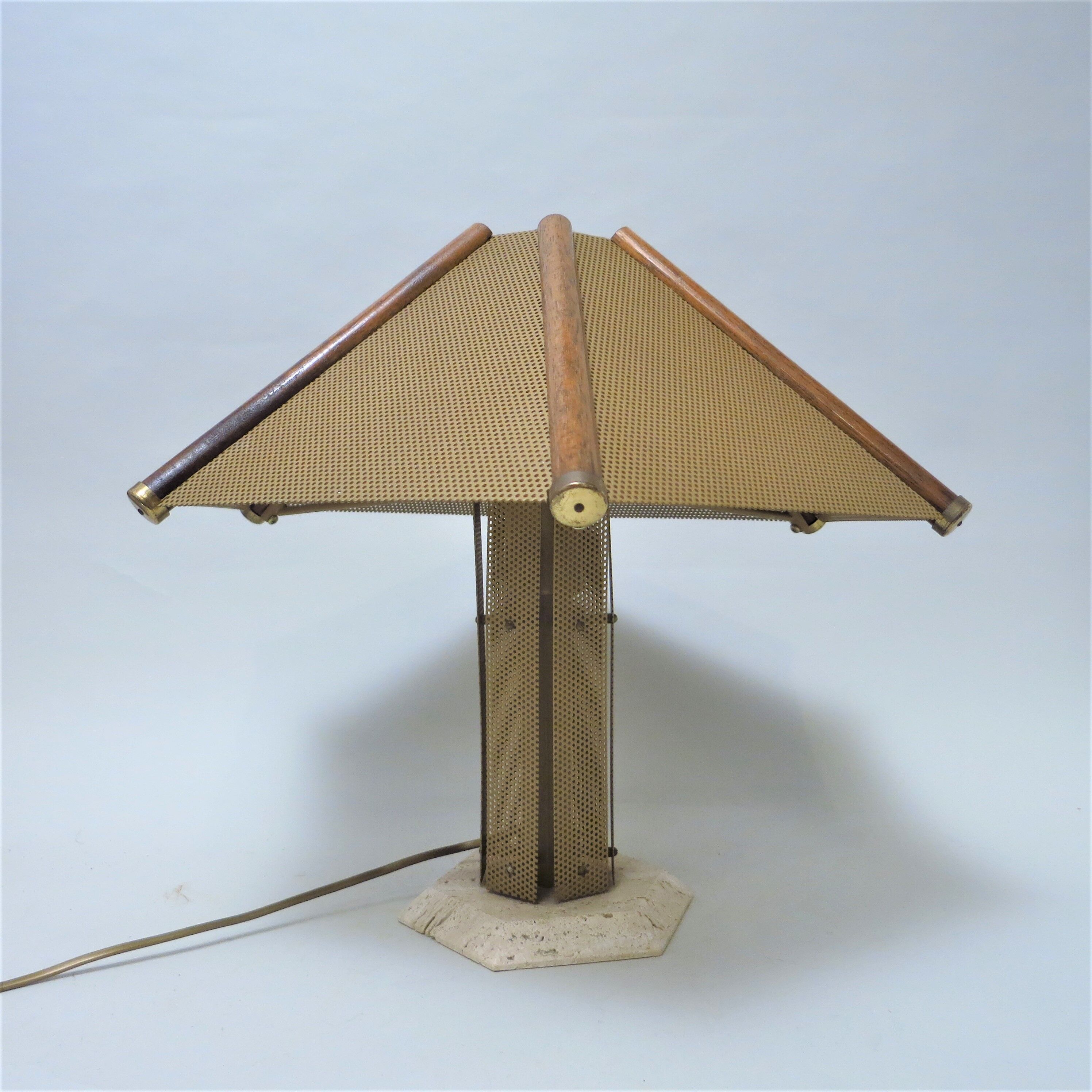 Italian brutalist lamp 70s