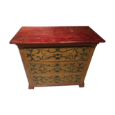Savoyarde painted 3 drawer dresser