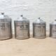 Série 6 pots à épices aluminium