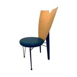 Inno Oy postmodern dining chair / Finland / 1980s