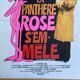 Affiche cinéma originale "Quand la Panthère Rose s'emmêle" Peter Sellers