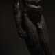 Sculpture of a male nude, 1986, metal
