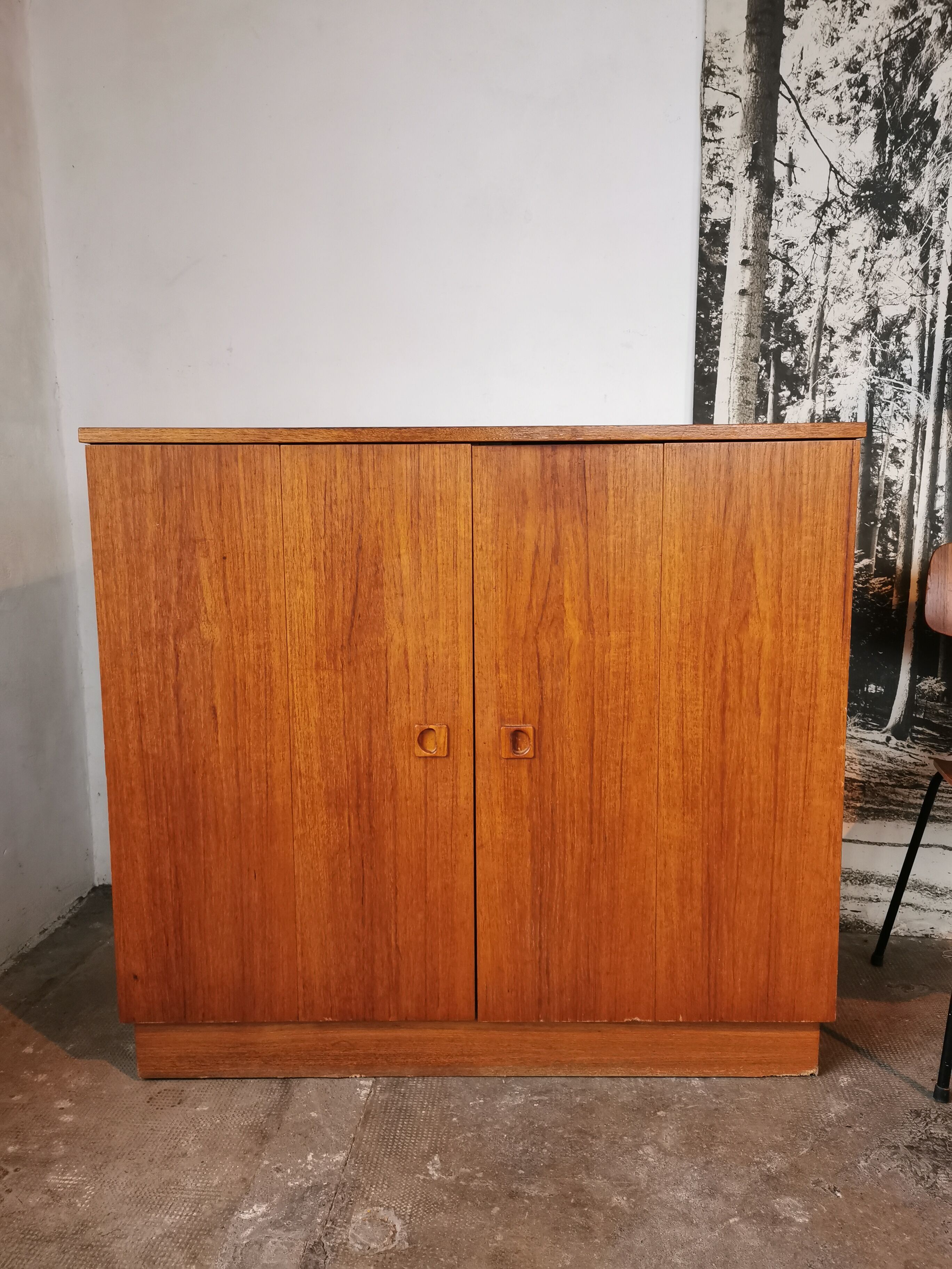 Hi-fi cabinet, music, Scandinavian style 1970
