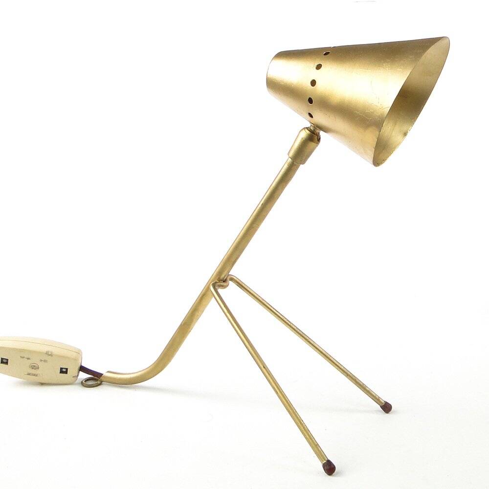 Mid-century table lamp, USSR, 1960s