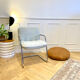 Storm Airborne Armchair - chrome structure - Yves Christin