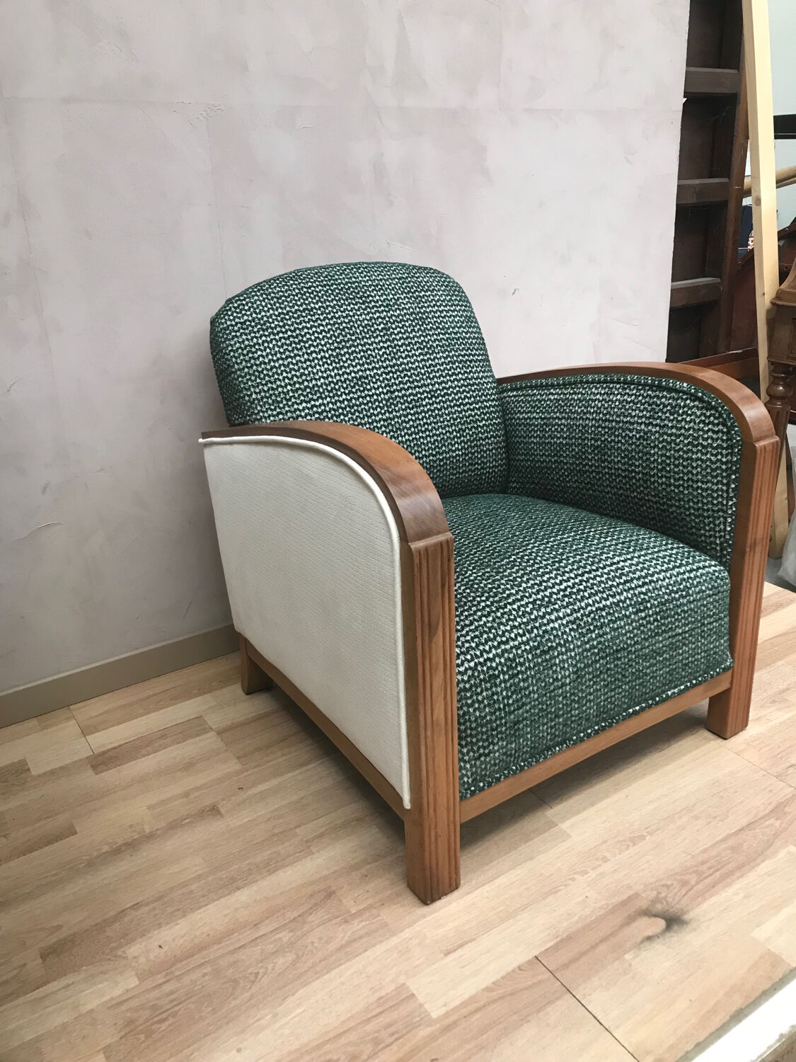 Art Deco Studio Armchair from the 1930s
