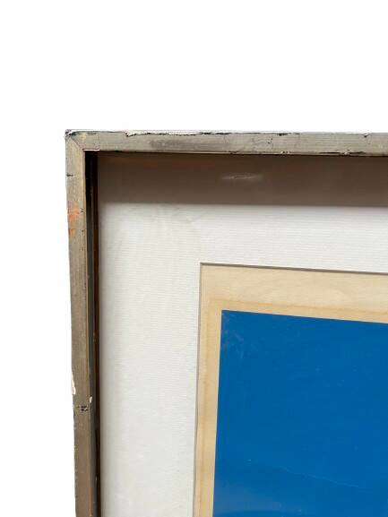 Lithograph entitled "Fra serena on rebecca et helena" by Erik Rasmussen