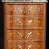 Splendid little wooden veneered week planner. Work from the Faubourg.