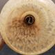 Clichy yellow glass swan neck wall light