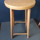 Beech wooden stool