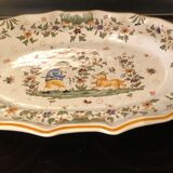 Soup pot in earthenware of Moustiers