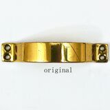 Up to 50 mid-century brass handles for doors, drawers, chests of drawers, Austria, 1950s.