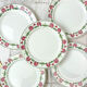 5 flat plates digoin sarreguemines model "mariette"