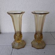 Pair of Art Deco vases