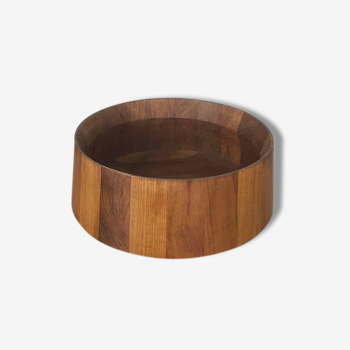 Danish bowl in solid teak wood 1960