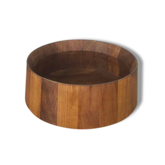 Danish bowl in solid teak wood 1960