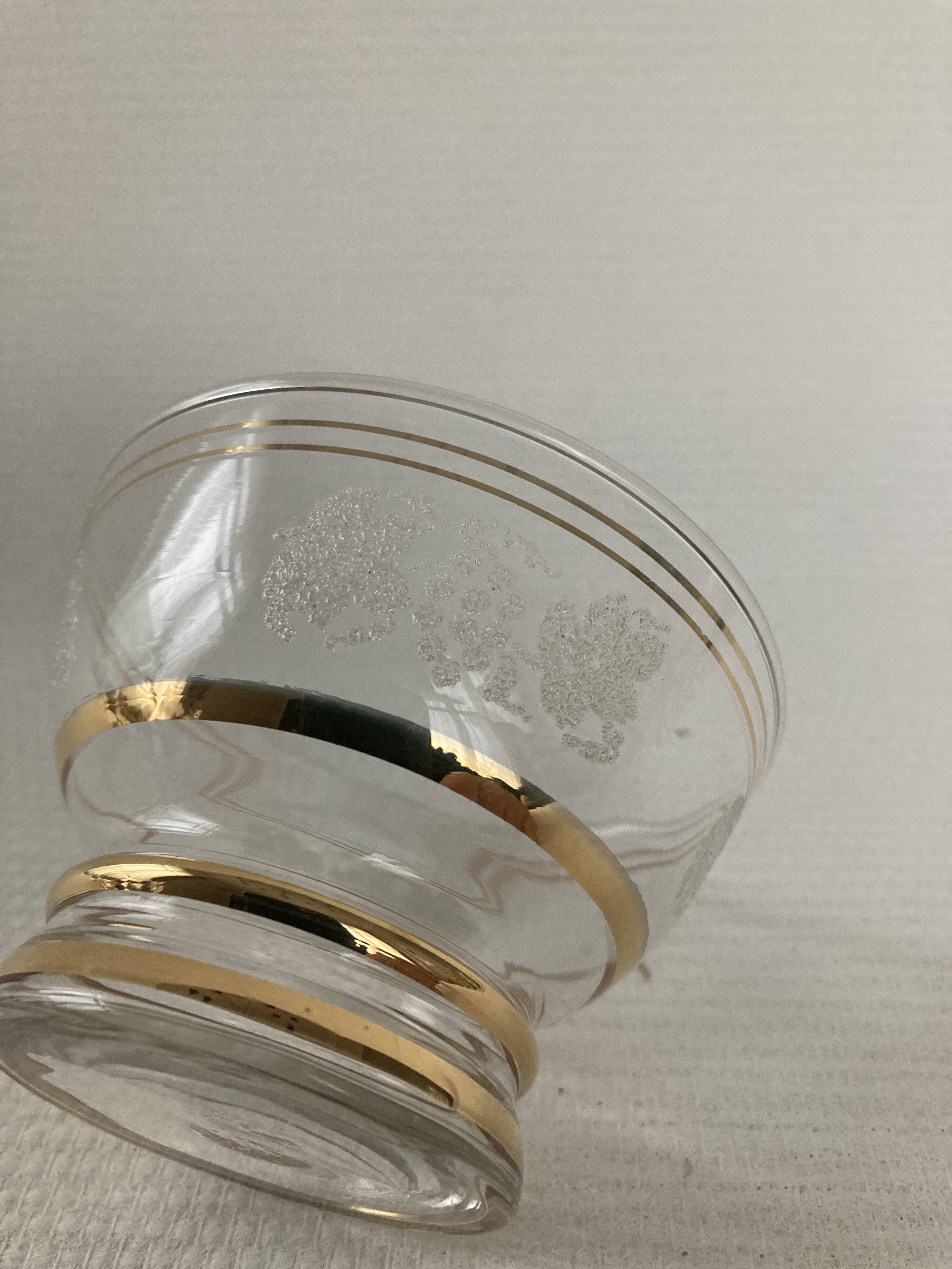 Set of Water Glasses and Champagne Glasses