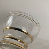 Set of Water Glasses and Champagne Glasses