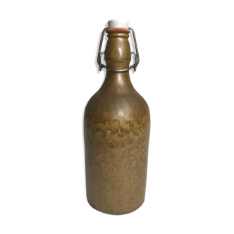 Old sandstone beige brown bottle