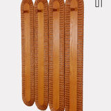 Rattan coat rack edited by Uluv in the 1960s