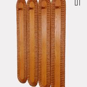 Rattan coat rack edited by Uluv in the 1960s