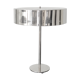 Chromed metal desk lamp 1970