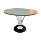 Isamu Noguchi Cyclone table by Knoll, circa 1970s, white laminate top