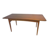 Teak stained oak living room table