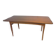 Teak stained oak living room table