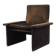 Corduroy armchair, Italian design, 1970s, production: Italy