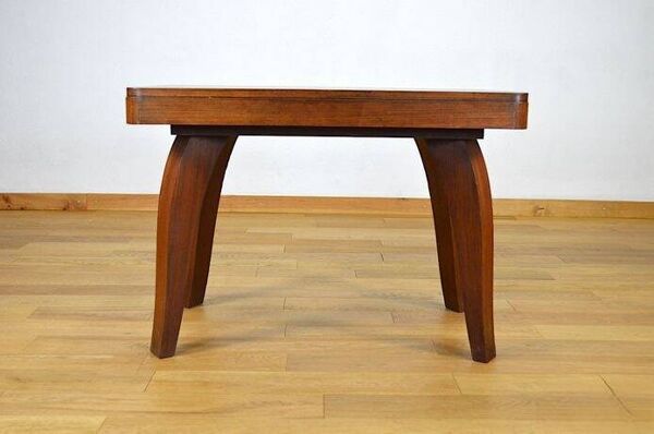 Table de repas Art déco en palissandre 1930