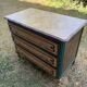 Vintage chest of drawers with 3 drawers, fully refurbished.