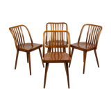 Czech wooden chairs by Antonin Suman for Ton 1960