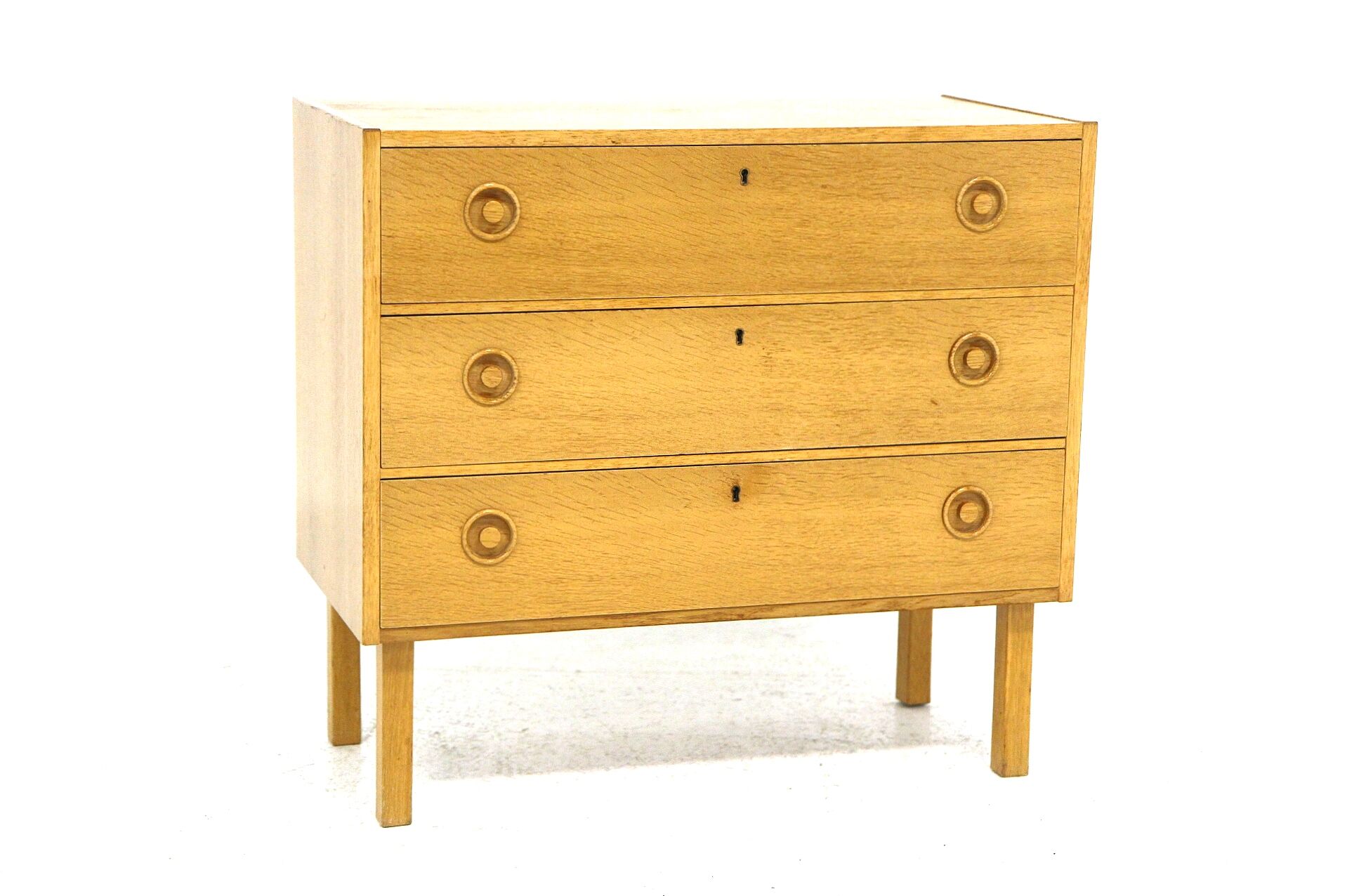 Oak chest of drawers, Sweden, 1960