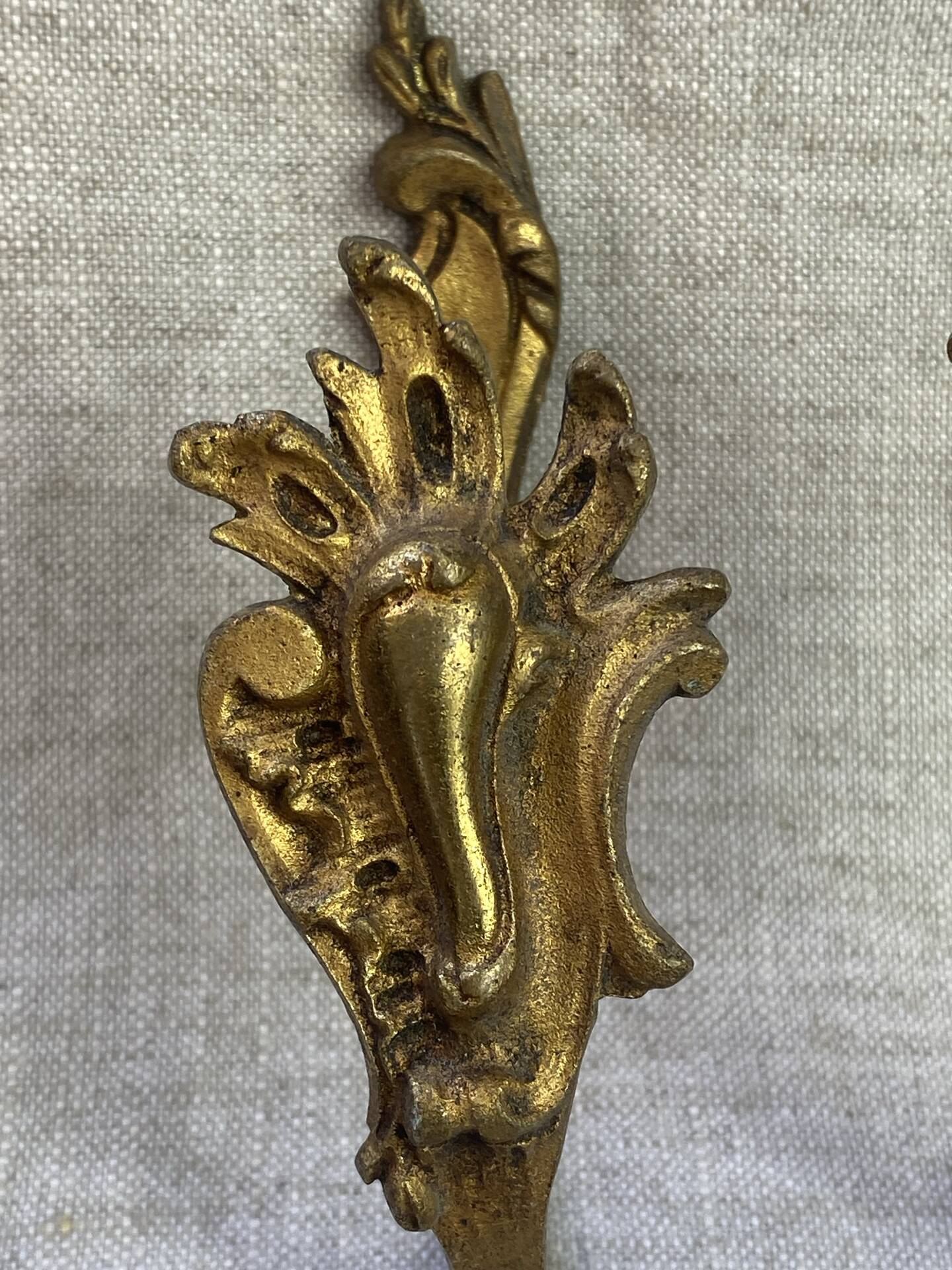 Bronze coat hooks