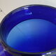 Blue pickle jar