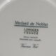 Limoges porcelain saucière Medard de Noblat model Veronese green