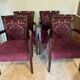 Set of 4 convertible armchairs