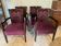 Set of 4 convertible armchairs