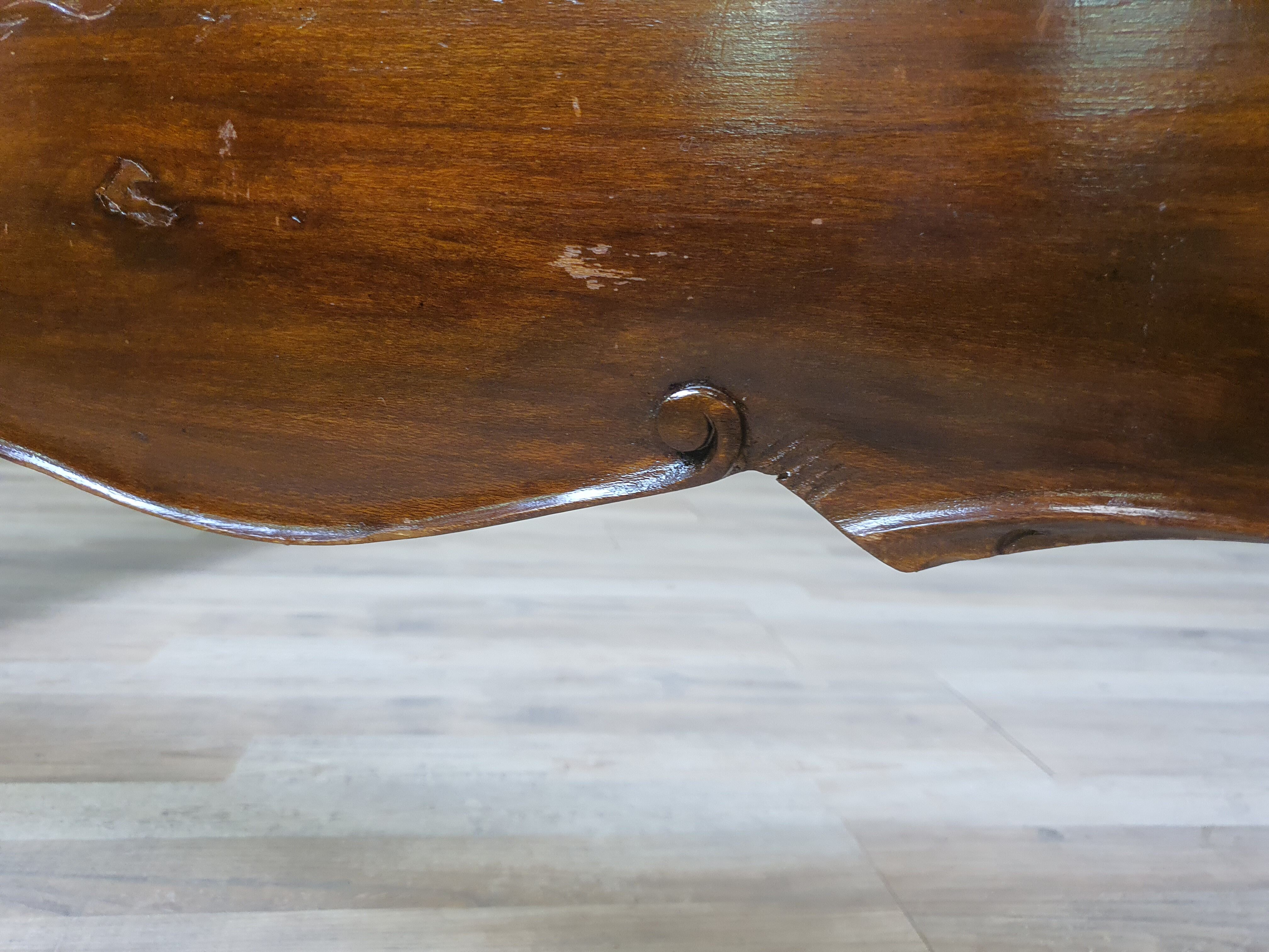 Baroque double bed - 20th century