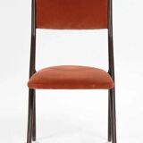 Set of 2 compass leg chairs, Thames model by Gaetano & Alessandro Besana
