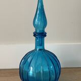 Carafe en verre d'Empoli, Italie 1960